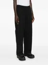 Carhartt Logo-patch Track Pants In Black