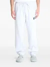 Carhartt Logo-patch Track Pants In White