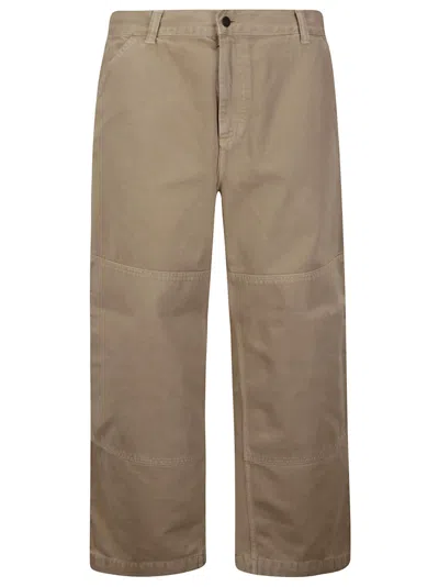 CARHARTT LOGO PATCH WIDE LEG JEANS