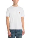 Carhartt Cotton T-shirt With Logo Patch In White