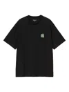 Carhartt Wip Helix Cotton T-shirt In Black