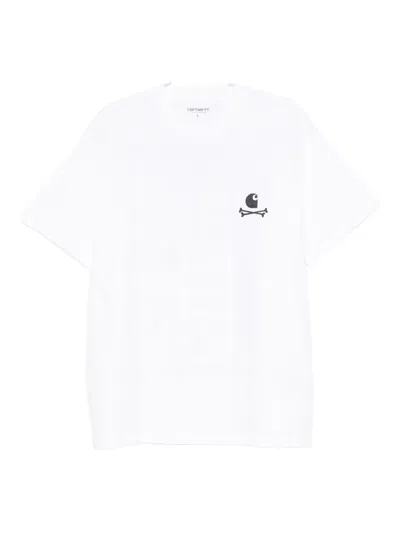 Carhartt Logo-print T-shirt In White