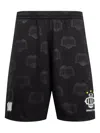 Carhartt Logo-print Track Shorts In Black