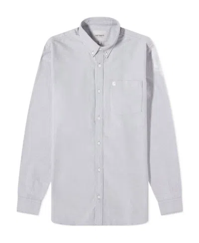 Carhartt Logo Shirt In White