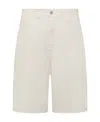 Carhartt Logo Shorts In White