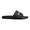 Carhartt Logo Slipper Black In Black