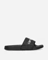 Carhartt Flat Sole Slide Sandals In Black