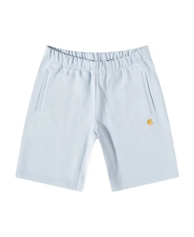 Carhartt Logo Sports Shorts In Blue