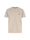 Carhartt Short Sleeve Pocket T Shirt Wall In Gray