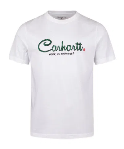 Carhartt Logo T-shirt In White