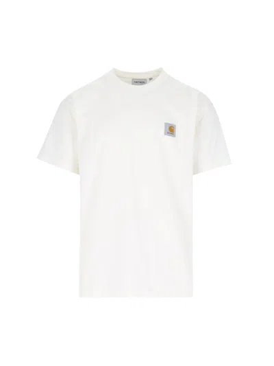 Carhartt Logo T-shirt In White