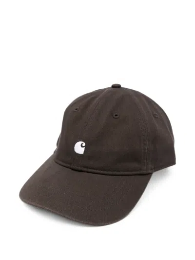 Carhartt Logo-embroidered Baseball Cap In Brown