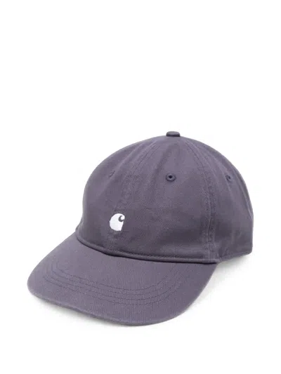 Carhartt Logo-embroidered Baseball Cap In Purple