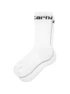 Carhartt Logo-intarsia Socks In Multi