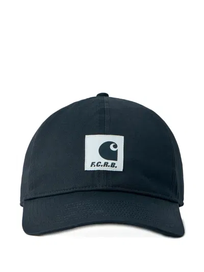 Carhartt Logo-patch Cap In Blue