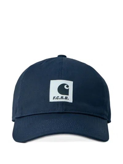 Carhartt Logo-patch Cap In Blue