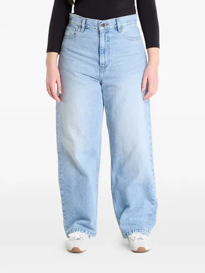 Carhartt Logo-patch Jeans In Blue