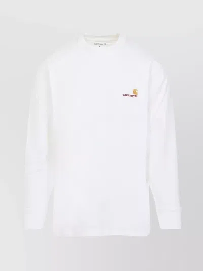 CARHARTT LONG SLEEVE AMERICAN SCRIPT T-SHIRT