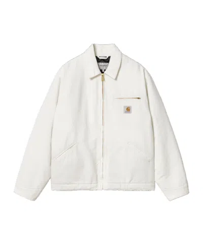 Carhartt Long Sleeve Casual Jacket In White