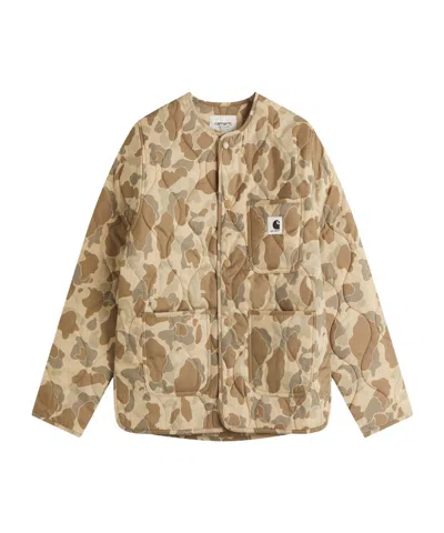 Carhartt Long Sleeve Casual Jacket In Brown
