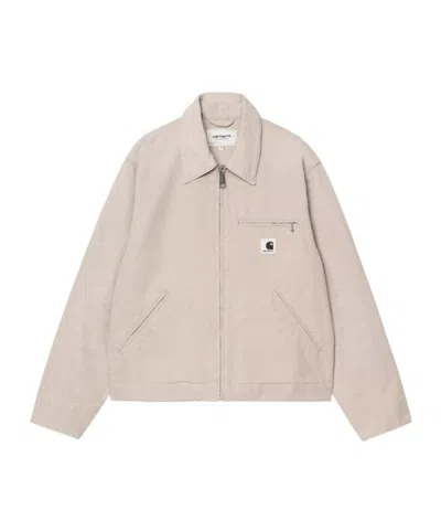 Carhartt Long Sleeve Casual Jacket In Nude
