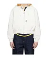 Carhartt Og Active Jacket Casual Jacket In White Cotton In White