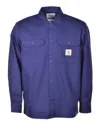 Carhartt Work In Progress Craft Twill Button-up Shirt In Aura