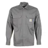 Carhartt Long Sleeve Craft Shirt Porphyry In Gray