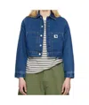 Carhartt Blue Arca Denim Jacket In Blue