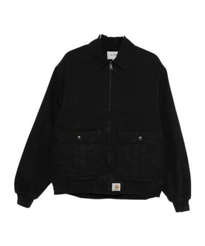 Carhartt Long Sleeve Jacket In Black