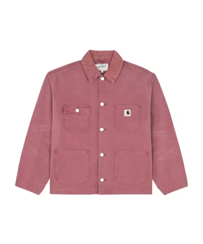 Carhartt Long Sleeve Jacket In Pink