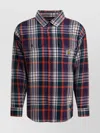 Carhartt Tamblyn Plaid Check Long-sleeved Shirt In Blue