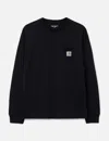 Carhartt Black American Script Long Sleeve T-shirt