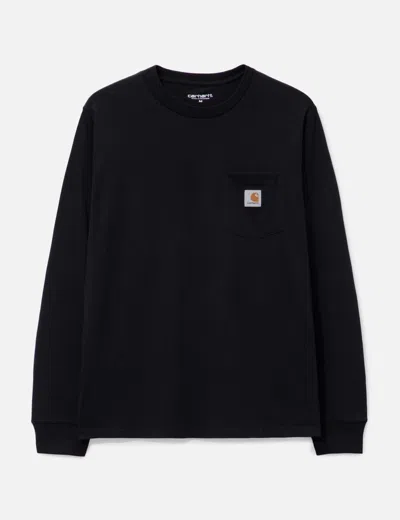 Carhartt Black American Script Long Sleeve T-shirt