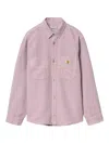 Carhartt Chore Coat With Chest And Front Pockets In Purple