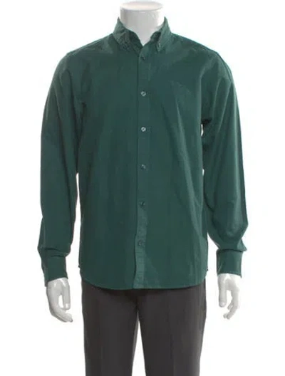 Pre-owned Carhartt Long Sleeve Shirt In Green