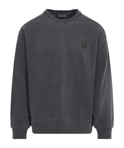 CARHARTT LOGO-PATCH SWEATSHIRT