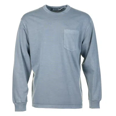 Carhartt Long Sleeve Torion Pocket T Shirt Office Blue Grind Wash