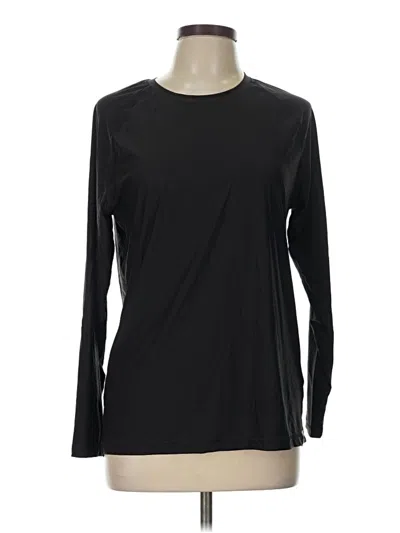 Pre-owned Carhartt Long Sleeve T-shirt In Black