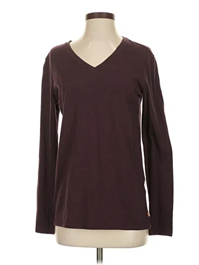 Pre-owned Carhartt Long Sleeve T-shirt In Brown