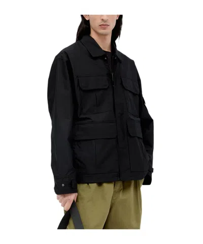 Carhartt Long-sleeved Casual Jacket In Black
