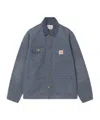 Carhartt Long-sleeved Casual Jacket In Blue