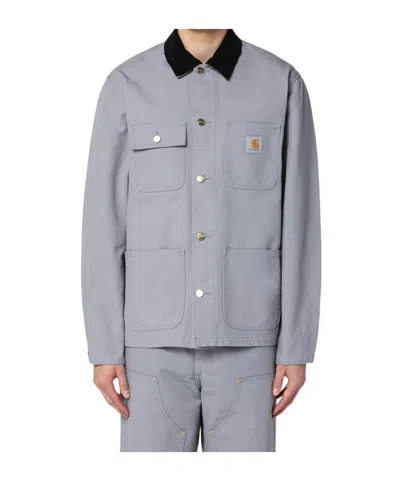 Carhartt Long-sleeved Casual Jacket In Gray