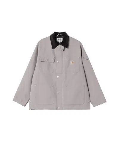 Carhartt Long-sleeved Casual Jacket In Gray
