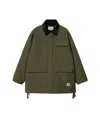 Carhartt Clarton Coat In Green
