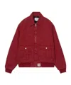 Carhartt Long-sleeved Casual Jacket In Red