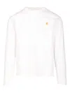 Carhartt Long-sleeved Cotton T-shirt In White
