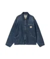 Carhartt Og Detroit Puffer Jackets Blue In Blue