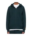 Carhartt Long-sleeved Hoodie In Black