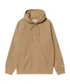 Carhartt Hooded Chase Sweat In Nude